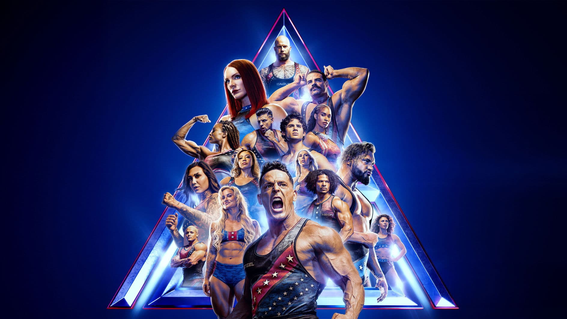 American Gladiators backdrop