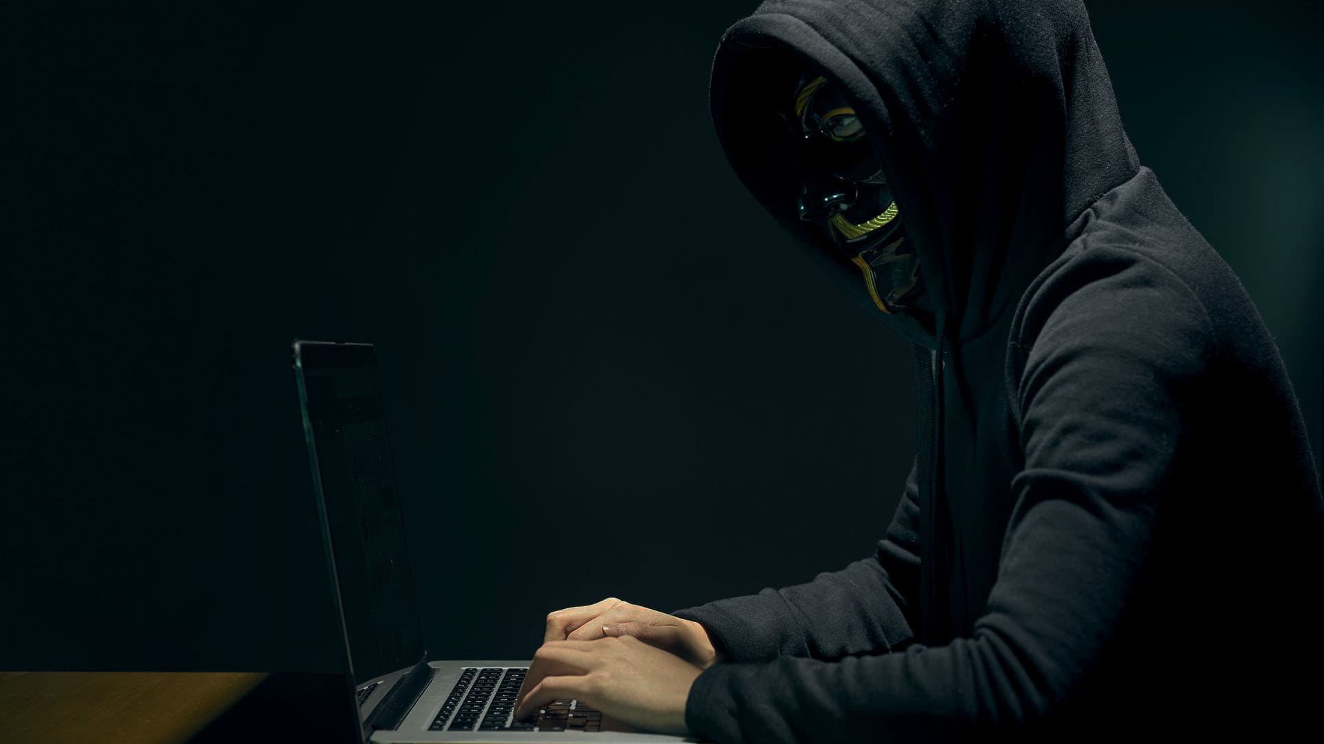 Hackers backdrop