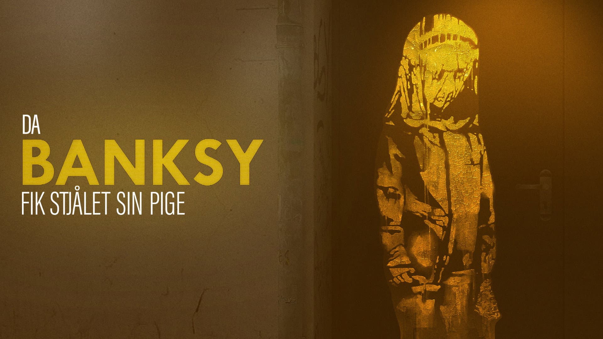 Banksy and the Stolen Girl backdrop