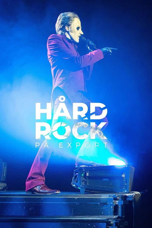 Hård rock på export poster
