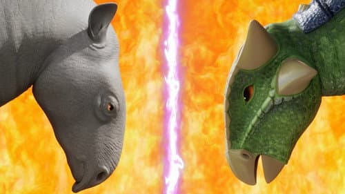 Paraceratherium VS Ankylosaurus
