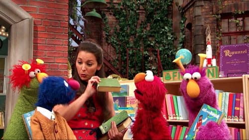 Elmo Visits the Library