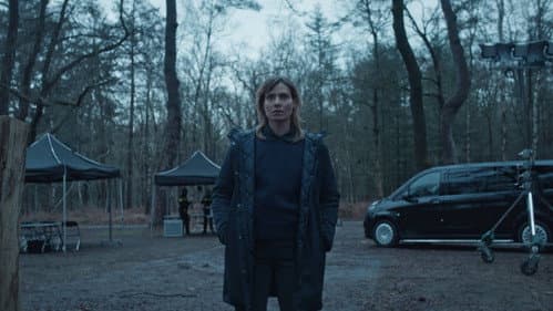 The girl in the forest