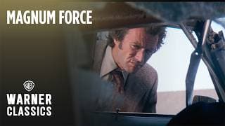 Shootout between Dirty Harry and the Mob
