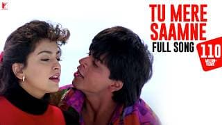 Tu Mere Saamne Song | Darr | Shah Rukh Khan, Juhi Chawla | Lata Mangeshkar, Udit Narayan | Shiv-Hari