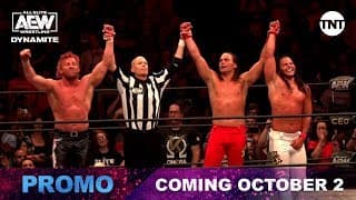 All Elite Wrestling is coming to TNT on October 2nd