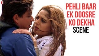 Pehli Baar Ek Doosre Ko Dekha | Scene | Veer-Zaara | Shah Rukh Khan | Preity Zinta | Yash Chopra
