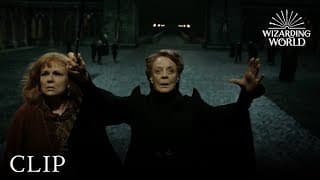 Professor McGonagall Protects Hogwarts