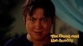 THE DEAD AND THE DEADLY "Science Fiction... Trickery... Fighting... Terror... Kung Fu!" Clip