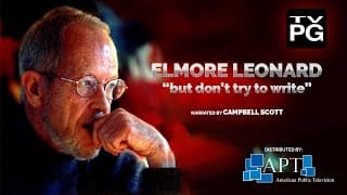 Official Trailer: Elmore Leonard "but don't try to write"