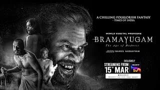 Bramayugam | Mammootty | Malayalam | Trailer | Streaming on 15th March