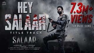 Salaar Title Song Lyrical Video | Prabhas, Prashanth Neel |  Salaar: Part 1 – Ceasefire | Fan Made |