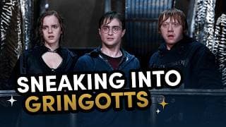 Harry Potter Breaks into Gringotts