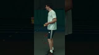 oh he SERVED 👀🎾