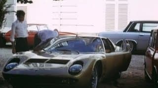 Miura P400 S in: 'Hello-Goodbye' (1970)