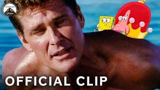 SpongeBob OUT OF WATER & Inside The Real World - Full Scene