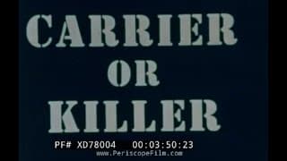 “CARRIER OR KILLER” 1966 SEMI TRACTOR TRAILER & TRUCK DRIVER SAFETY TRAINING FILM XD78004