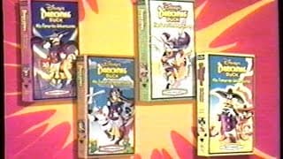 Darkwing Duck Home Videos (1993) Promo (VHS Capture)