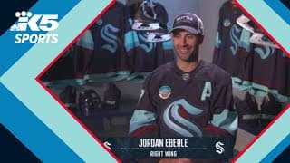 Kraken Home Ice: Players humorously explain how they respond when asked what they do for work