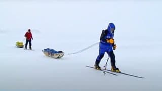 Polar trek gets tough - BBC