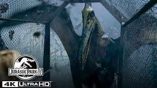 The Pteranodon Aviary Attack in 4K HDR