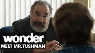 Meet Mr. Tushman (Mandy Patinkin)
