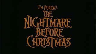 The Nightmare Before Christmas - 1994 International Trailer (35mm 4K)