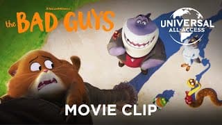 The Bad Guys Practice Rescuing A Cat - Movie Clip