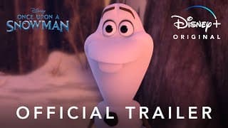 Once Upon a Snowman | Official Trailer | Disney+