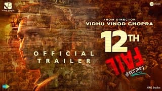 12th Fail - Official Trailer | Vidhu Vinod Chopra | In Cinemas Worldwide 27th October, 2023