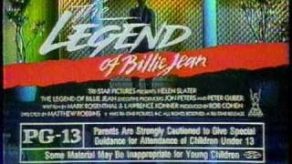 "The Legend of Billie Jean" (1985) TV spot