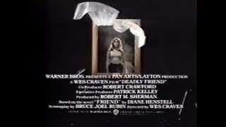 Deadly Friend 1986 TV trailer