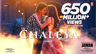 JAWAN: Chaleya (Hindi) | Shah Rukh Khan | Nayanthara | Atlee | Anirudh | Arijit S, Shilpa R | Kumaar