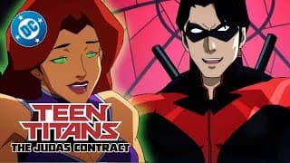 Starfire REALLY likes Nightwing