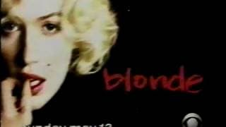 April 2001- Promo for 'Blonde', Marilyn Monroe TV Movie