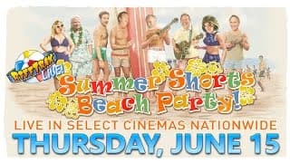 RiffTrax Live: Summer Shorts Beach Party! In theaters June 15th!