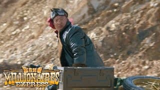 THE MILLIONAIRES’ EXPRESS "Motorbike and Sidecar Chase" Clip