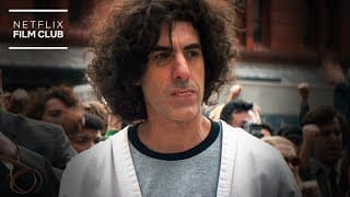 Sacha Baron Cohen Leads The Free Tom Hayden March | THE TRIAL OF THE CHICAGO 7 | Netflix