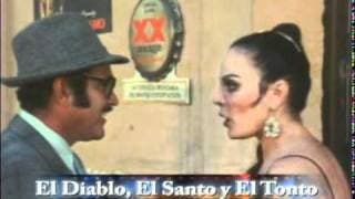 Cine Estelar promocional "El diablo, el santo y el tonto"