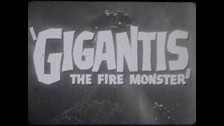 Gigantis, The Fire Monster (1959) - US Theatrical Trailer (16mm Scan)
