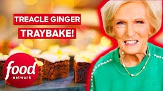 Mary Berry's Christmas Treacle Spiced Traybake Recipe | Mary Berry's Country House At Christmas