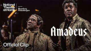 Official Clip | Mozart's Shocking Accusation | Amadeus - National Theatre at Home