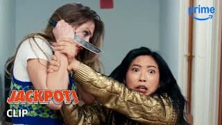 Awkwafina Runs for Her Life