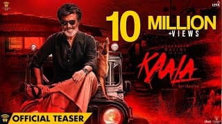Kaala (Hindi) - Official Teaser | Rajinikanth | Pa Ranjith | Dhanush | Santhosh Narayanan