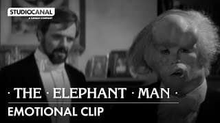 Emotional scene from THE ELEPHANT MAN