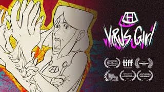 Virus Girl (2023) - Animated Horror Short Film - Sam Chang Bravo