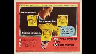 Witness To Murder 1954) Trailer