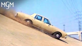 High-Speed Car Chase Scene