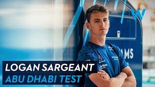Preparing For Abu Dhabi Testing | Logan Sargeant | Williams Racing