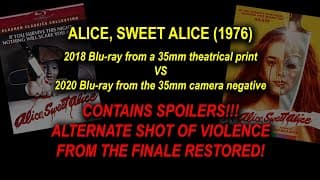 Alice, Sweet Alice (1976) Restored Footage from Negative! SPOILERS!